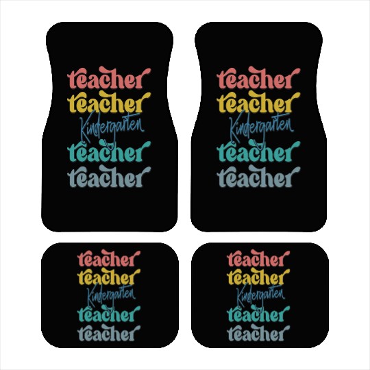 Kindergarten Teacher Car Mats