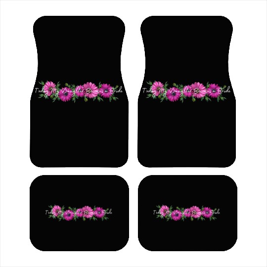 Wedding Gift Bride Groom Car Mats