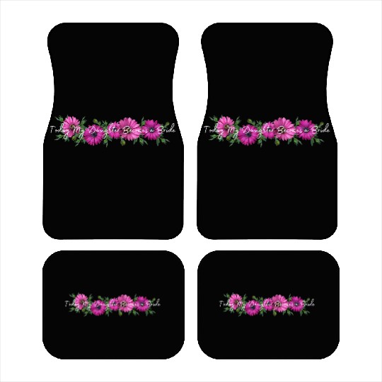 Wedding Gift Bride Groom Car Mats