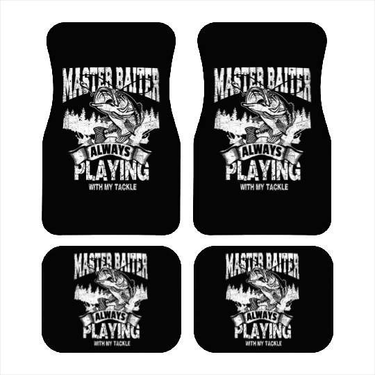 Master Baiter Car Mats - Ultimate Fishing Enthusiast