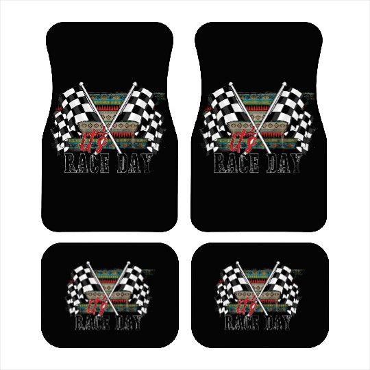 Its Race Day Car Mats