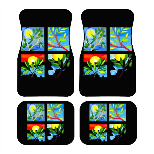 Laughing Olive Branch - Sustainable Harmony Car Mats