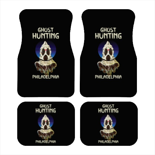 Paranormal Investigator Philadelphia Hunter Ghost Car Mats