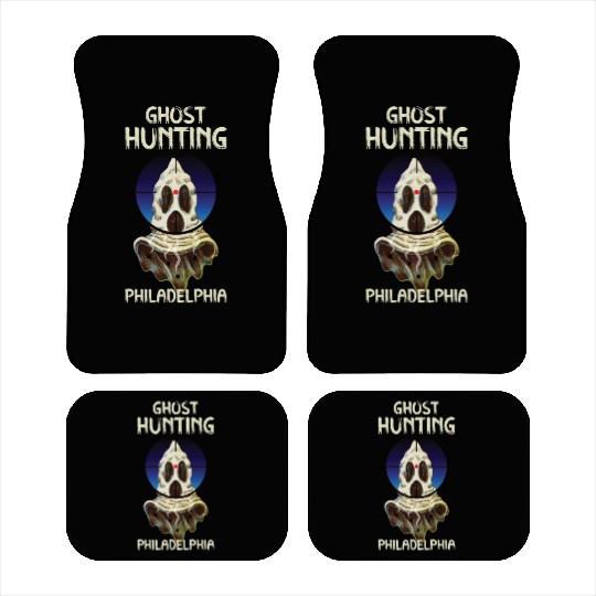 Paranormal Investigator Philadelphia Hunter Ghost Car Mats