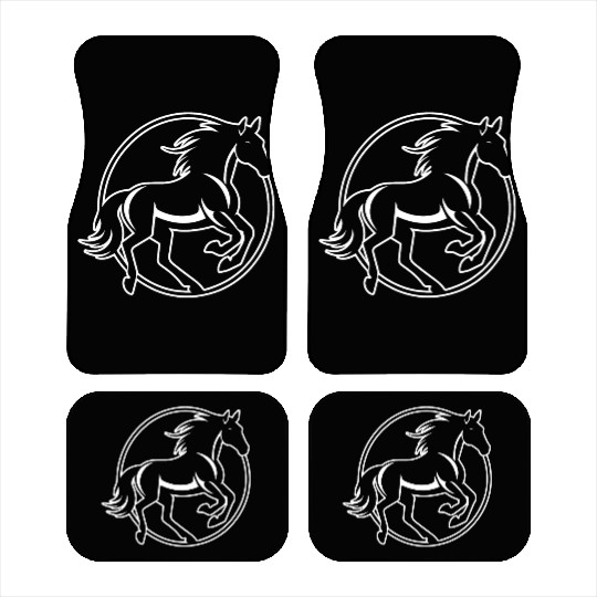 Horse Equine Pony Car Mats