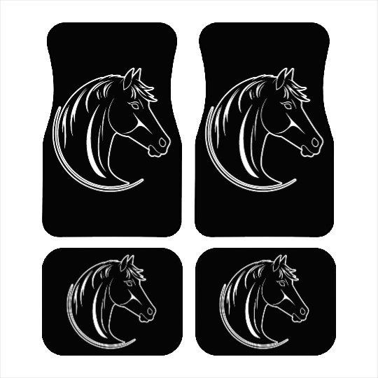 Horse Equine Pony Car Mats