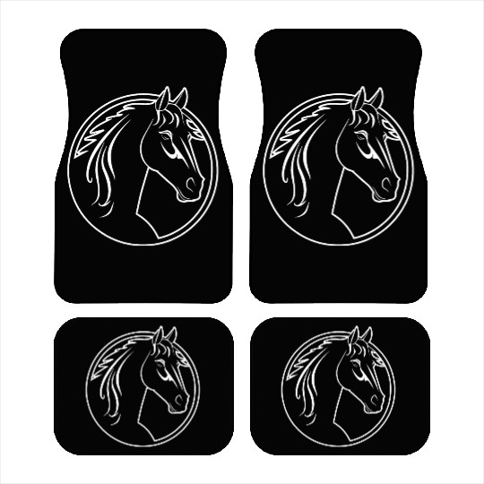 Horse Equine Pony Car Mats