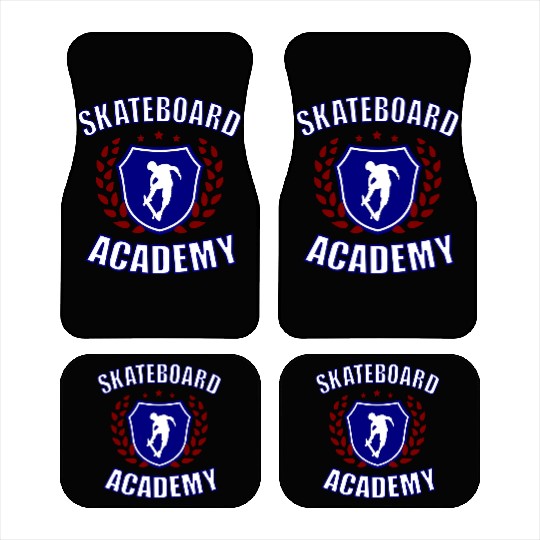 Skateboard Academy Car Mats