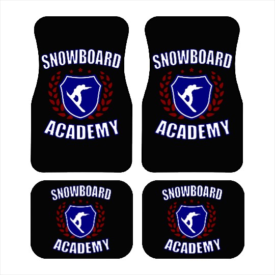 Snowboard Academy Car Mats