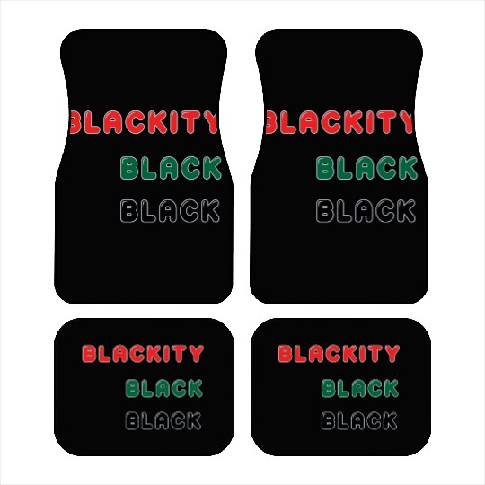 Blackity Black Black Car Mats