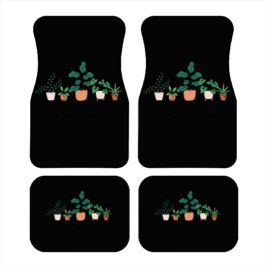 Plant Mom Car Mats