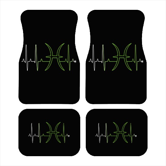 Pisces Astrology Sign Hebeat February March Car Mats