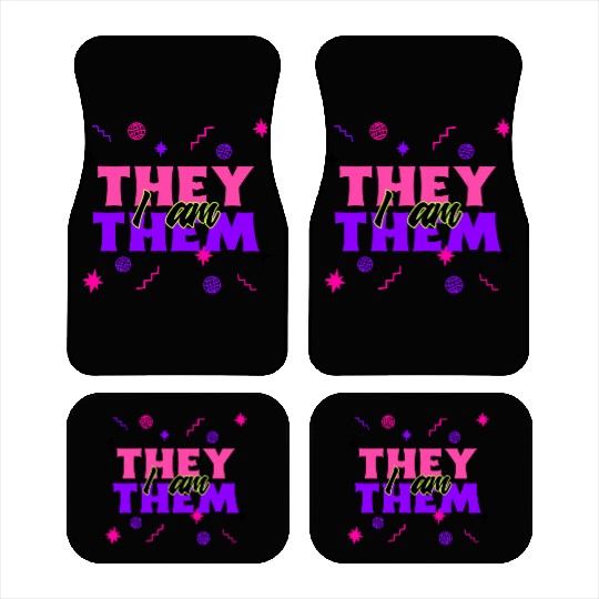 LGBTQ Pride Month Gay Lesbien Queer Tran Community Car Mats