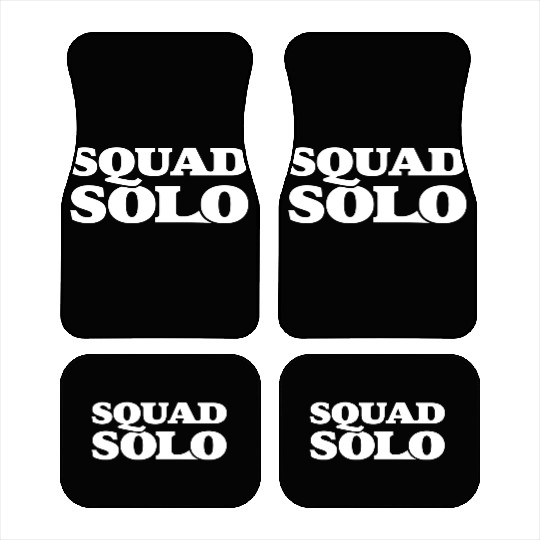 SQUAD SOLO yellow Car Mats