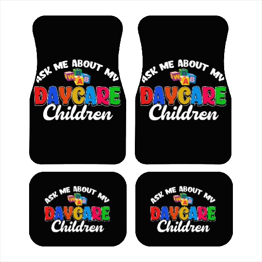 Childcare Teacher Daycare Teacher Daycare Provider Car Mats