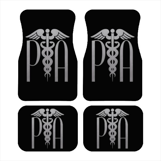 Physician Assistant Pa Degree Caduceus Medical Sym Car Mats