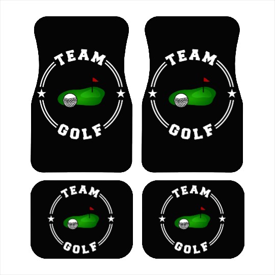 TEAM GOLF College Round W Car Mats