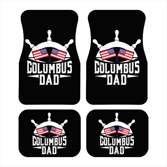 Christopher Columbus Italian American Columbus Day Car Mats