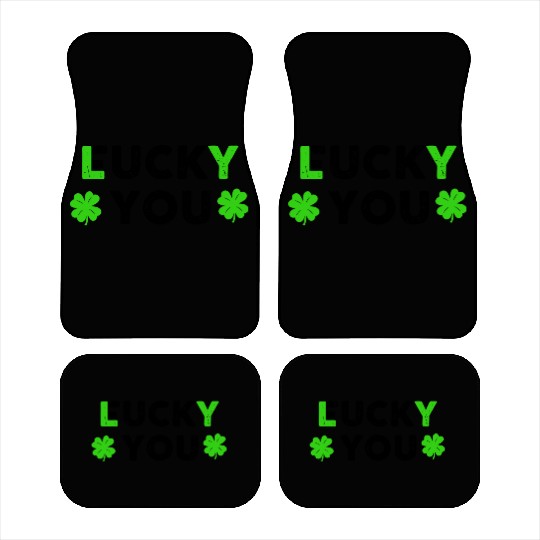 Saint Patrick Lucky You travel nostalgia Car Mats
