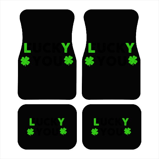 Saint Patrick Lucky You travel nostalgia Car Mats