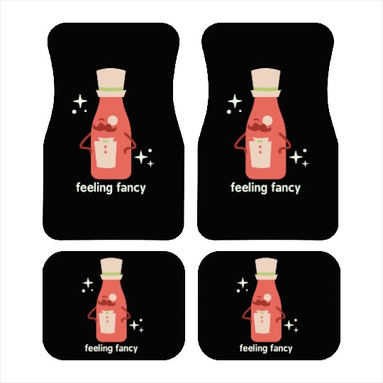Feeling Fancy aesthetic nature Car Mats