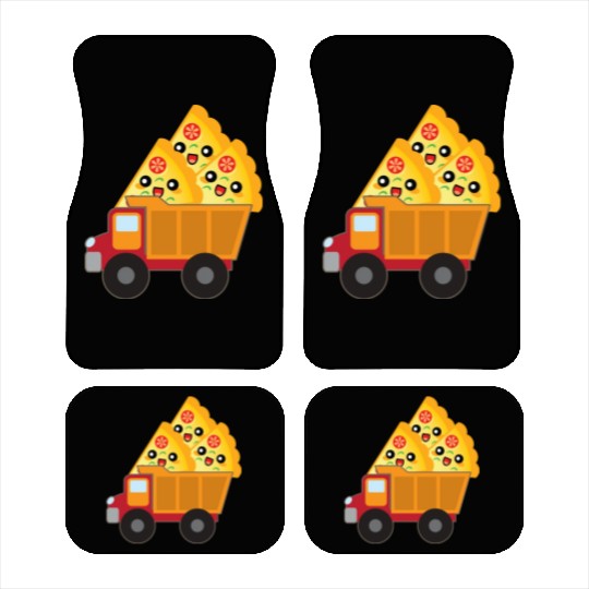 Pizza Lover Truck Car Mats