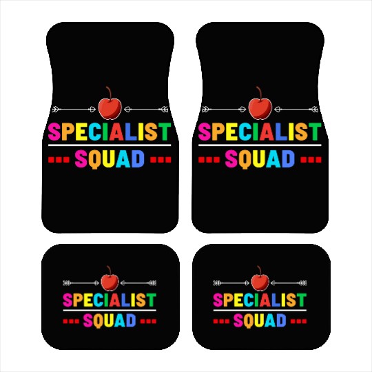 Specialist Squad Teacher Team Back To School cool Car Mats