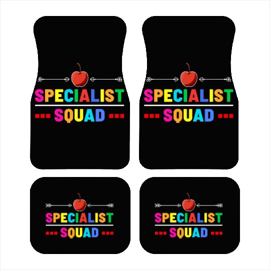 Specialist Squad Teacher Team Back To School cool Car Mats