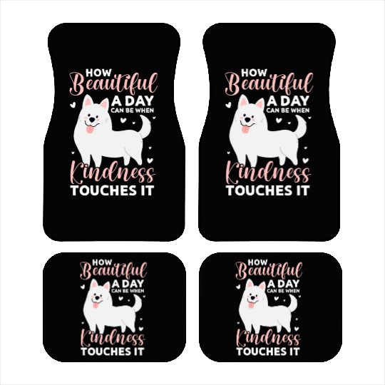 How Beautiful A Day Can Be, Great Pyrenees Car Mats