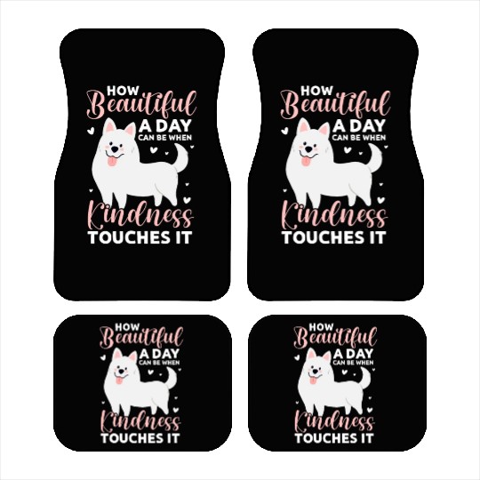 How Beautiful A Day Can Be, Great Pyrenees Car Mats