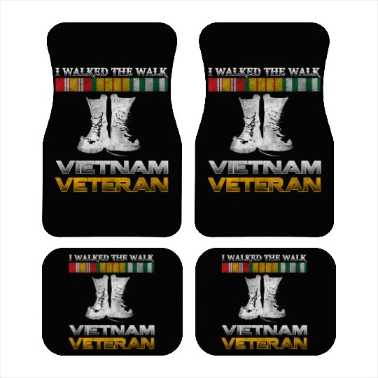 Vietnam Veteran Us Veterans Day For Car Mats