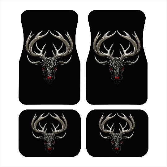 Tribal Night Stag Car Mats