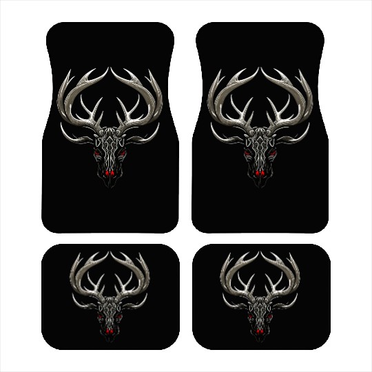 Tribal Night Stag Car Mats