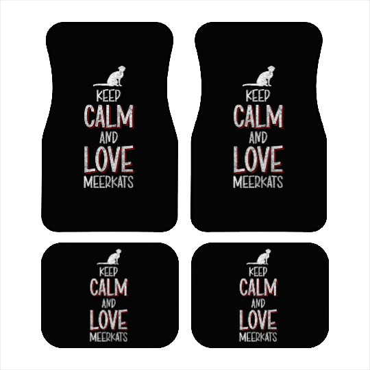 Wilderness Zoo Sweet Car Mats