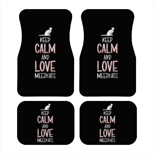 Wilderness Zoo Sweet Car Mats