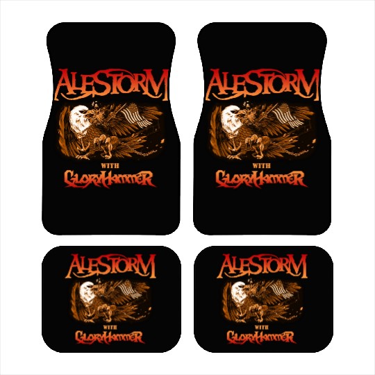 1 ALESTORM WITH GLORYHAMMER TOUR 2023 Car Mats