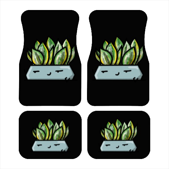 Pocket Plant Sansevieria Car Mats