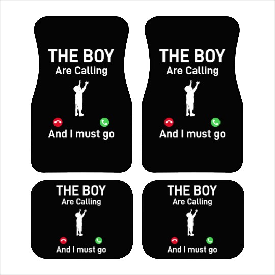 Father's Day Funny Daddy - The Boy Is Calling And Car Mats