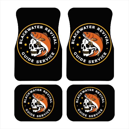 Fish Skull Car Mats