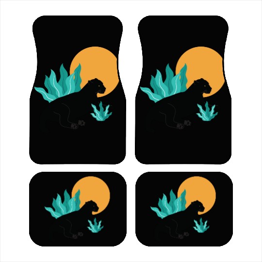 Sunday Chillout With Black Panther Car Mats