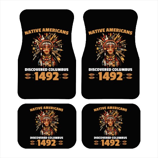 Aboriginal Indians Indigenous Native American Day Car Mats