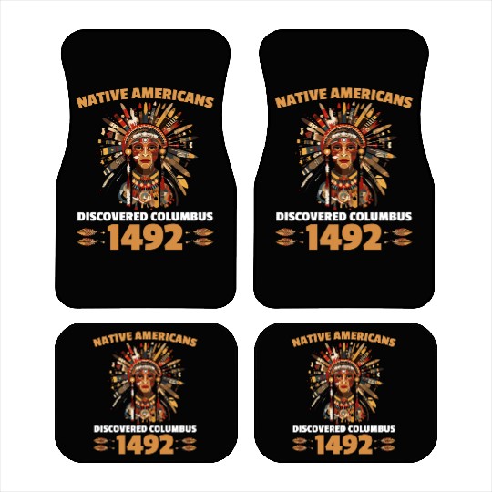 Aboriginal Indians Indigenous Native American Day Car Mats