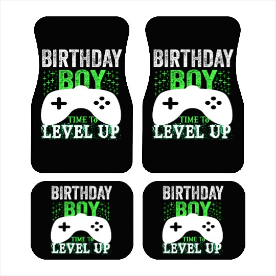GAmer, birthday boy, time to level up Car Mats