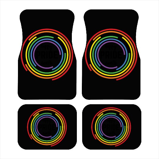 Pride LGBT Love wins, we are queer and proud Car Mats