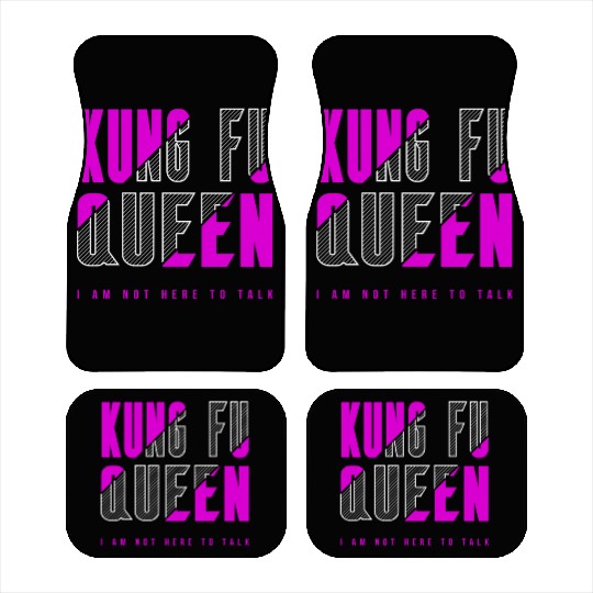 Kung Fu Queen Car Mats