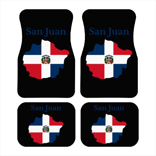 San Juan Province Dominican Republic Car Mats