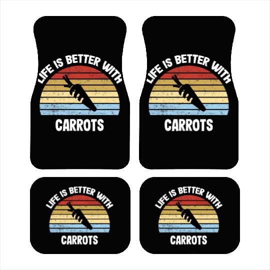 Carrot Car Mats