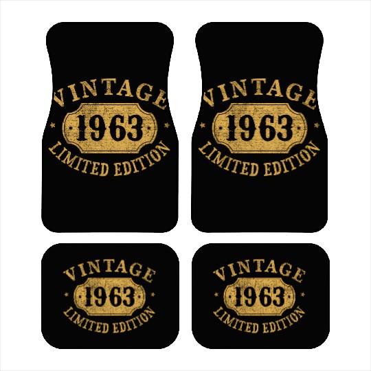59 59Th Anniversary Best 1963 Car Mats
