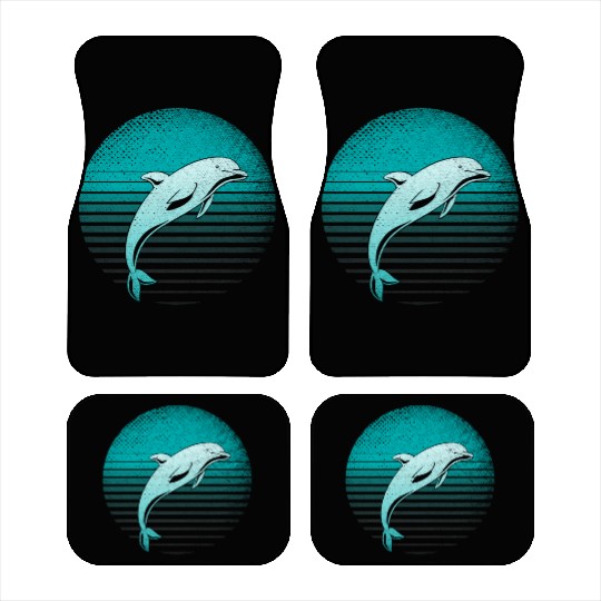 Sea Dolphin Ocean Animal Dolphin Car Mats