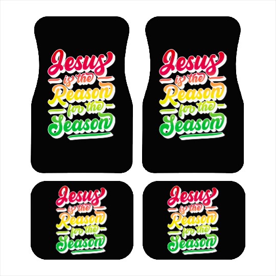 Jesus Is The Reason For The Season 12 Car Mats